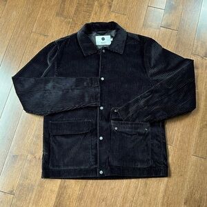 NN07 - Corduroy Overshirt Jacket - Pearl Snap Buttons